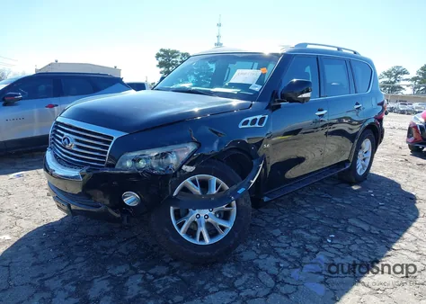 2014 Infiniti Qx80 from USA, damaged, VIN JN8AZ2NF9E9556558